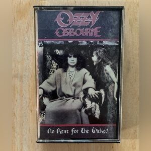 Ozzy Osbourne No Rest For The Wicked 1988 Cassette Tape